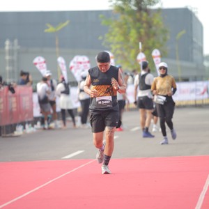 Race photo from KEDIRI HALF MARATHON 2026