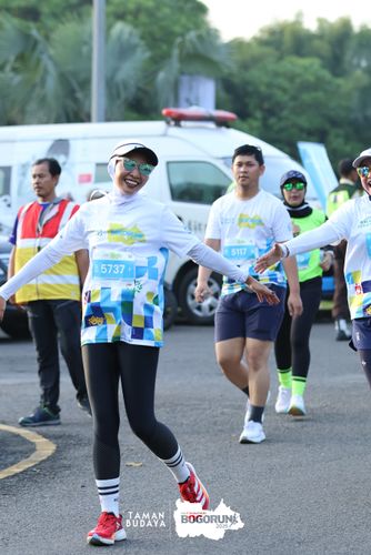 Race photo from Taman Budaya x BOGORUN 2025