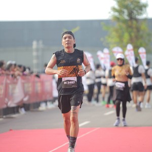 Race photo from KEDIRI HALF MARATHON 2026