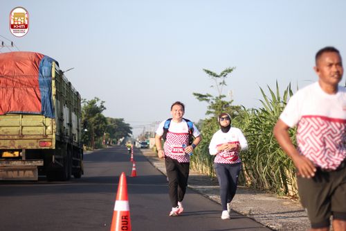 Race photo from Kediri Half Marathon 2024