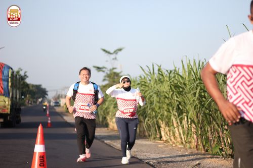 Race photo from Kediri Half Marathon 2024