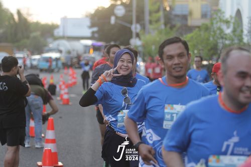 Race photo from Jabar Run 10K 2024
