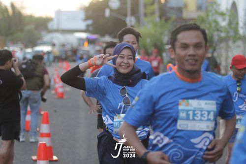 Race photo from Jabar Run 10K 2024
