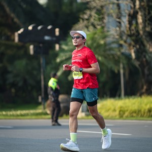 Race photo from BOGORUN 2026