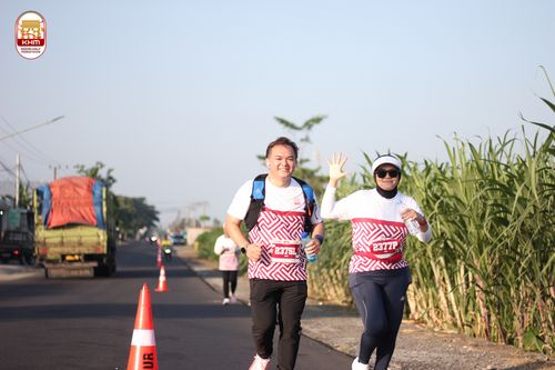 Race photo from Kediri Half Marathon 2024