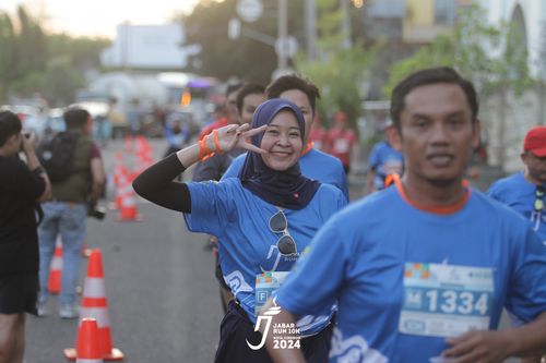 Race photo from Jabar Run 10K 2024