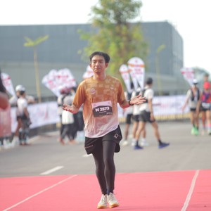 Race photo from KEDIRI HALF MARATHON 2026