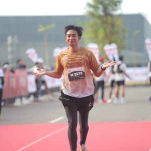 Race photo from KEDIRI HALF MARATHON 2026