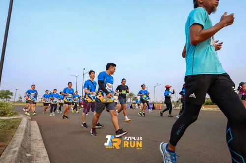Race photo from ISOPlus Run 2024 Jakarta