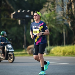 Race photo from BOGORUN 2026