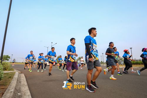 Race photo from ISOPlus Run 2024 Jakarta