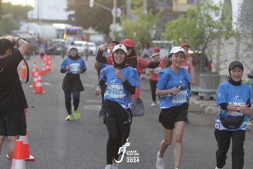 Race photo from Jabar Run 10K 2024