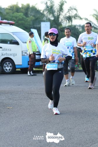 Race photo from Taman Budaya x BOGORUN 2025