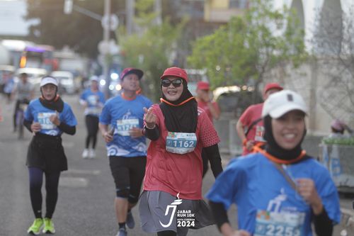 Race photo from Jabar Run 10K 2024
