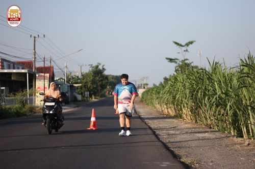 Race photo from Kediri Half Marathon 2024