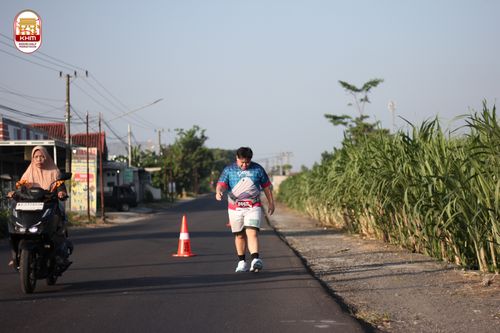 Race photo from Kediri Half Marathon 2024