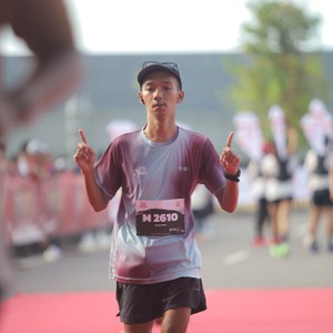 Race photo from KEDIRI HALF MARATHON 2026