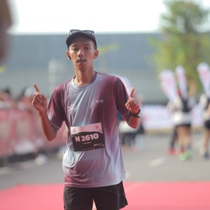Race photo from KEDIRI HALF MARATHON 2026