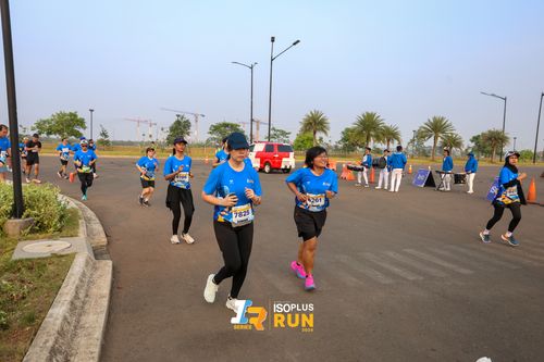 Race photo from ISOPlus Run 2024 Jakarta