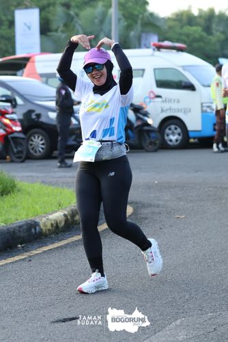 Race photo from Taman Budaya x BOGORUN 2025