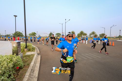 Race photo from ISOPlus Run 2024 Jakarta