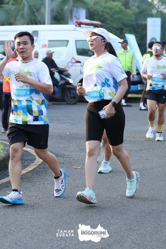 Race photo from Taman Budaya x BOGORUN 2025