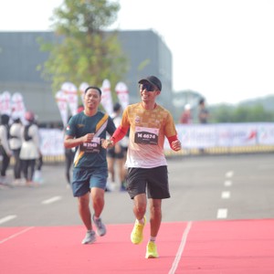 Race photo from KEDIRI HALF MARATHON 2026