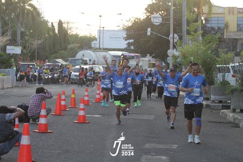 Race photo from Jabar Run 10K 2024