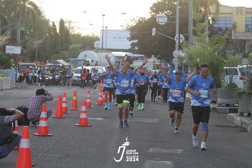 Race photo from Jabar Run 10K 2024