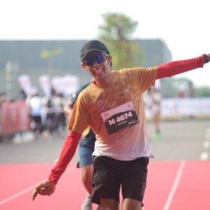 Race photo from KEDIRI HALF MARATHON 2026