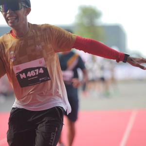 Race photo from KEDIRI HALF MARATHON 2026