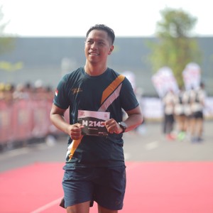 Race photo from KEDIRI HALF MARATHON 2026