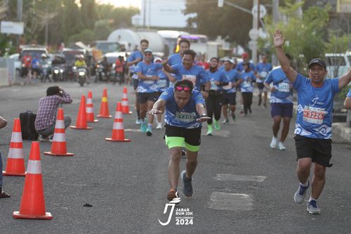 Race photo from Jabar Run 10K 2024