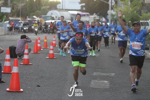 Race photo from Jabar Run 10K 2024