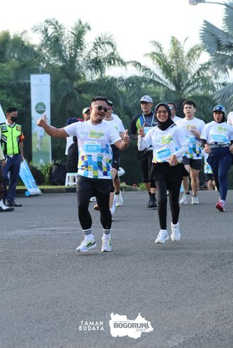 Race photo from Taman Budaya x BOGORUN 2025