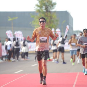 Race photo from KEDIRI HALF MARATHON 2026