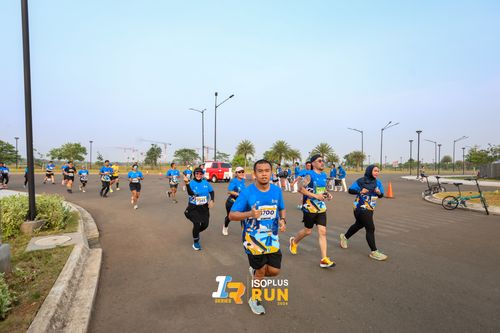 Race photo from ISOPlus Run 2024 Jakarta