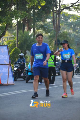 Race photo from Isoplus Run 2024 Surabaya
