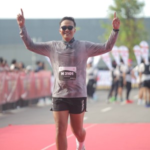 Race photo from KEDIRI HALF MARATHON 2026
