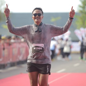 Race photo from KEDIRI HALF MARATHON 2026
