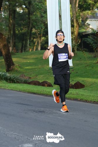 Race photo from Taman Budaya x BOGORUN 2025