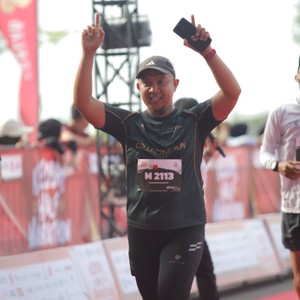 Race photo from KEDIRI HALF MARATHON 2026
