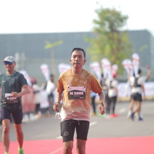 Race photo from KEDIRI HALF MARATHON 2026