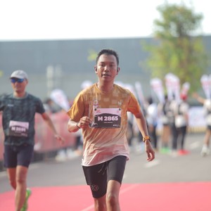 Race photo from KEDIRI HALF MARATHON 2026