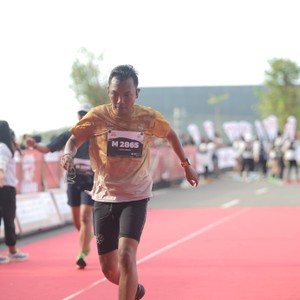 Race photo from KEDIRI HALF MARATHON 2026