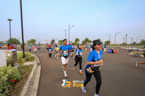 Race photo from ISOPlus Run 2024 Jakarta