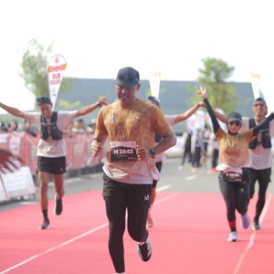 Race photo from KEDIRI HALF MARATHON 2026