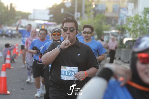 Race photo from Jabar Run 10K 2024