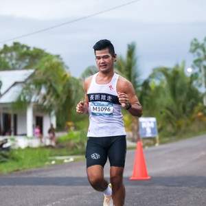 Race photo from Belitung Multisport Festival