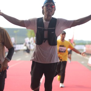 Race photo from KEDIRI HALF MARATHON 2026